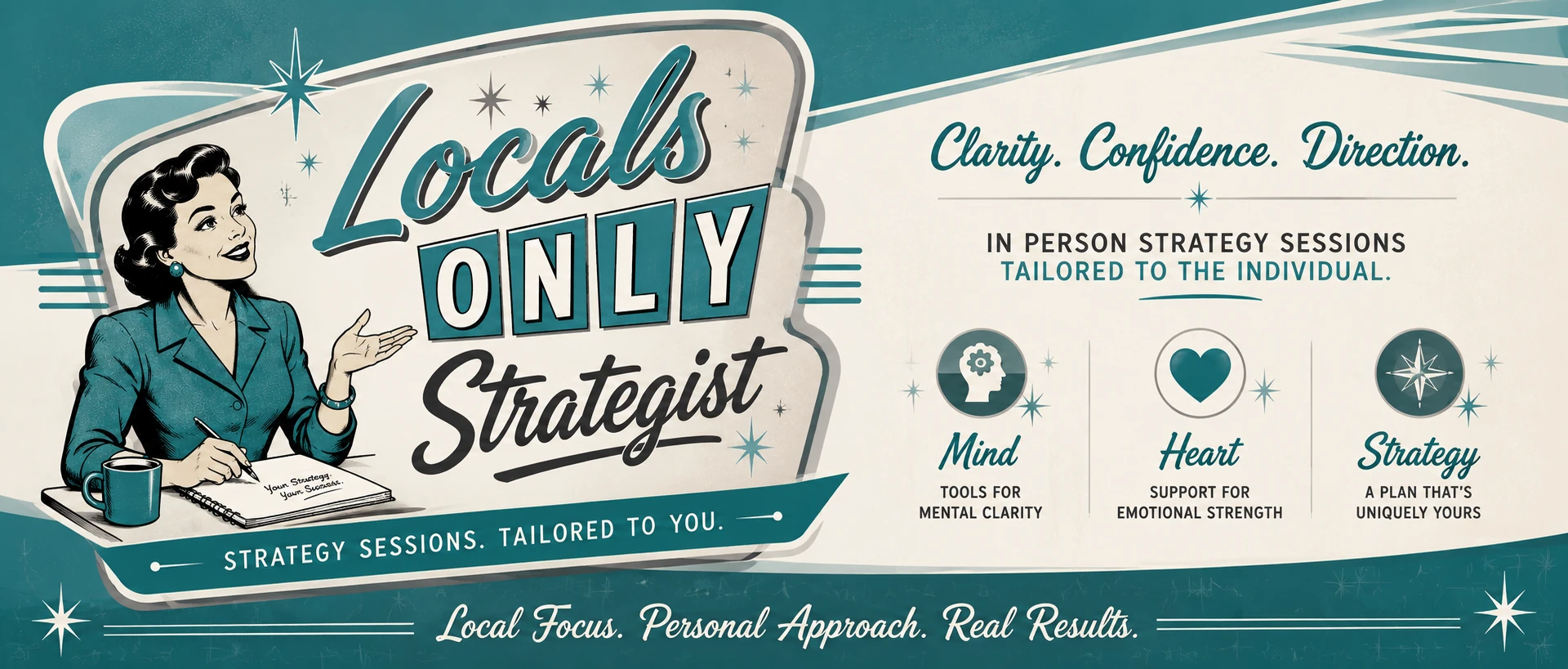 Locals Only Strategist Banner Logo.